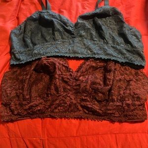 2 longline bralette XXL fits D & DD cups~ these are wonderful!